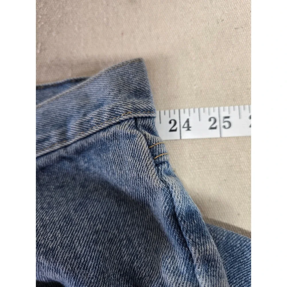 Wrangler Authentics Mens Relaxed Fit Straight Leg Jeans Light Wash 46x34 2757